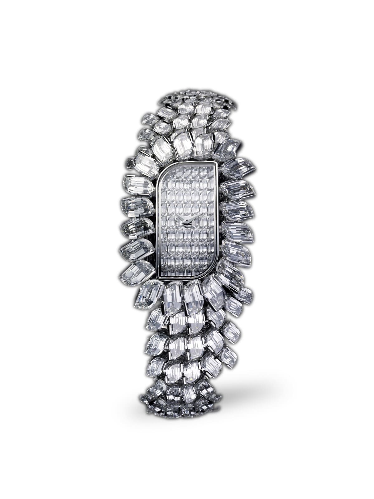 RELOJ JOYA LADY KALLA FLAMME DE ORO BLANCO CON ENGASTE DE PIEDRAS PRECIOSAS